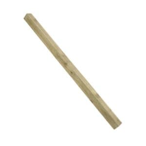 8' x 3" x 3" Forest Sawn Pressure Treated Fence Post (2400mm x 75mm x ...