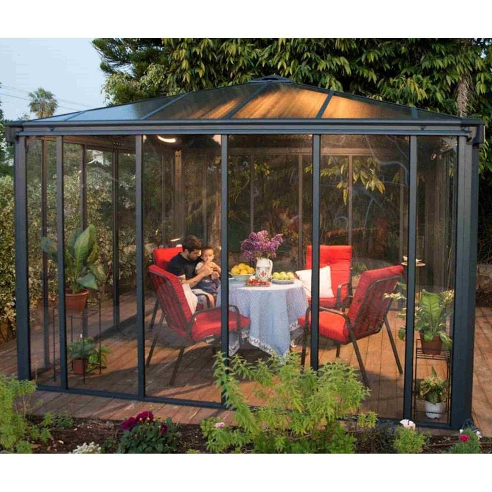 Palram-Canopia Ledro 3600 Enclosed Gazebo | Garden Street