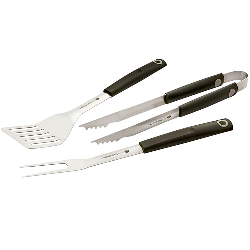 The Garden Grill Company 3 Piece BBQ Tool Set