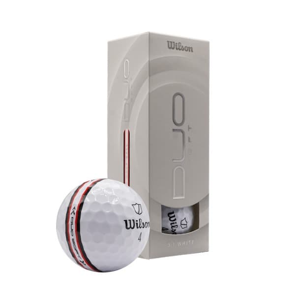Wilson Duo Soft White TRK360 Golf Balls 2025 | gimmeballs