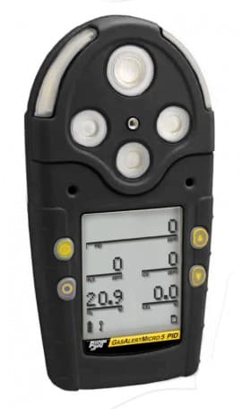 Honeywell BW GasAlertMicro 5 Multi-Gas Detector with rechargeable ...