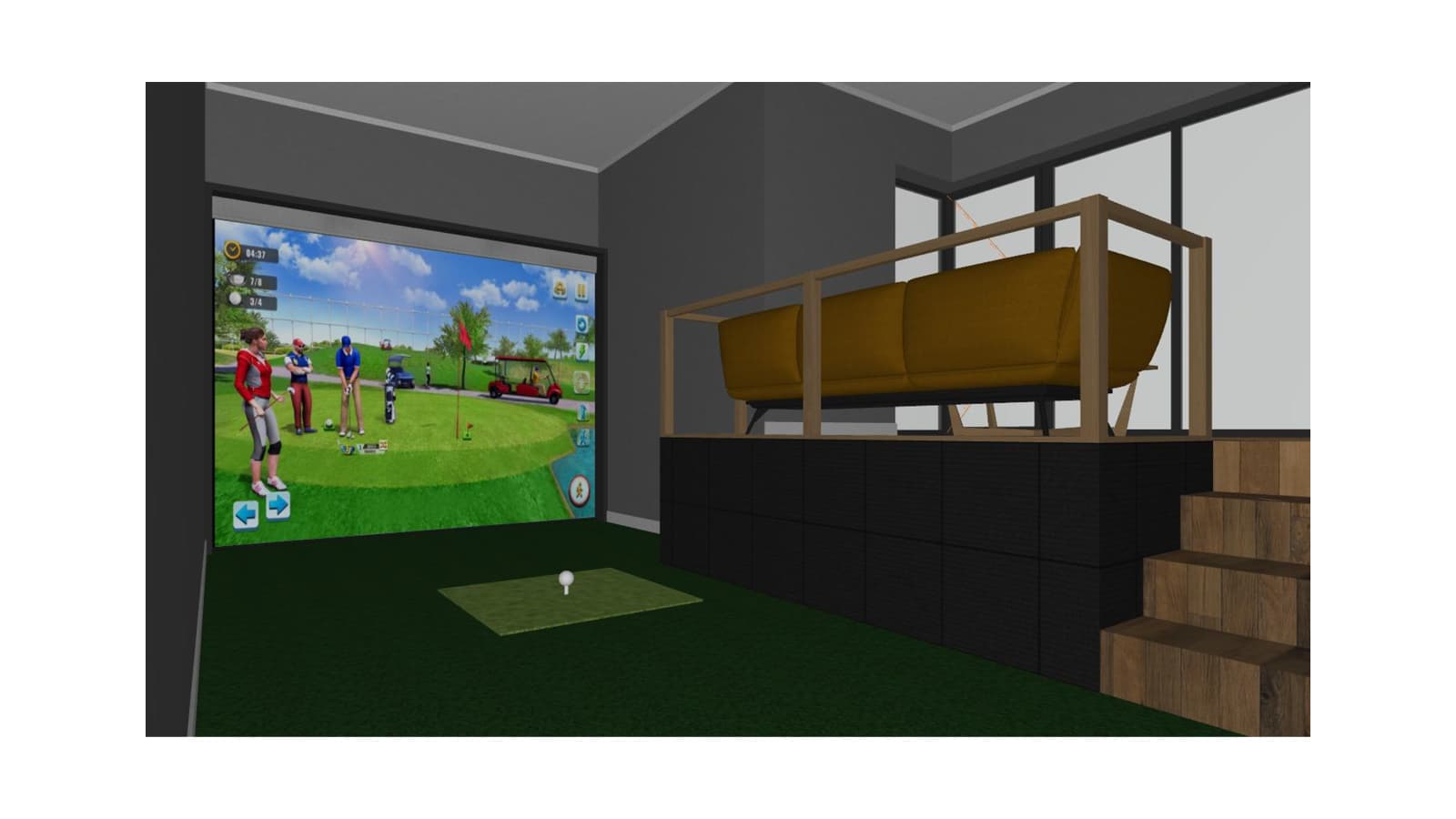 Golf Simulator Cabins