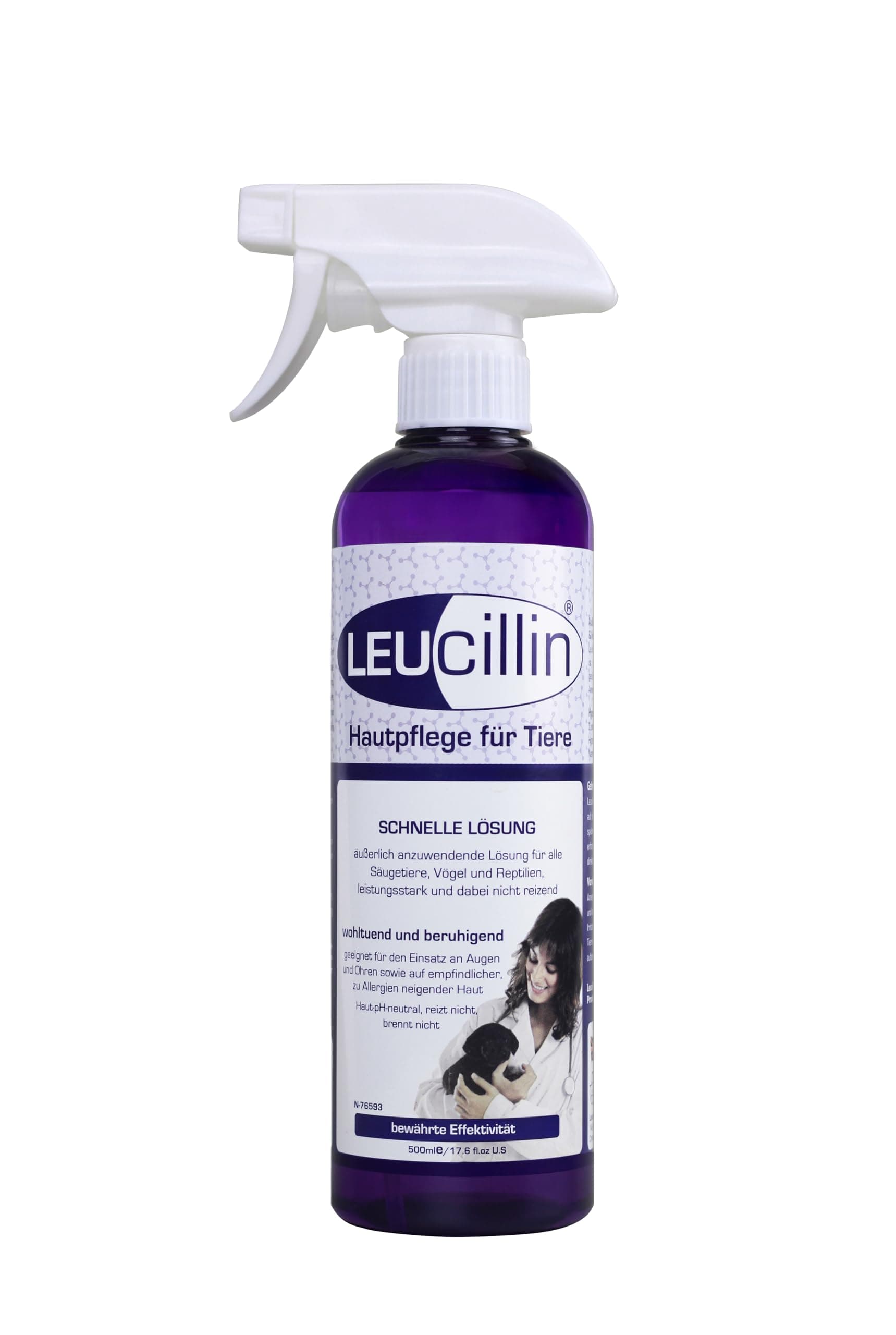 Leucillin Natural Antiseptic Spray for Animals | Antibacterial ...