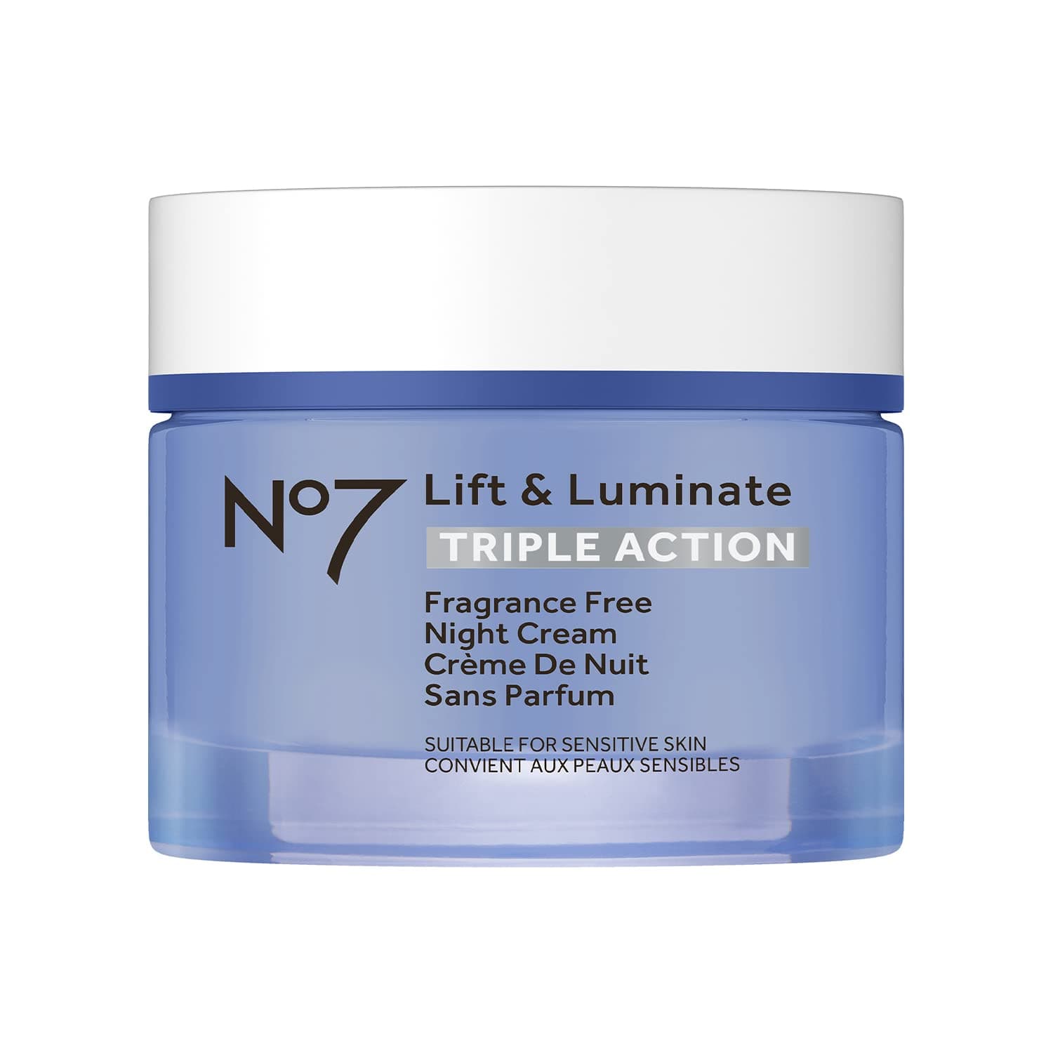 No7 Lift & Luminate Triple Action Night Cream - Anti Wrinkle Collagen ...