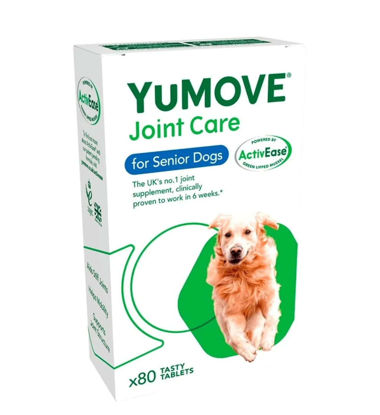 Yumove Senior Dog | High Strength Joint Supplement for Older Stiff Dogs ...