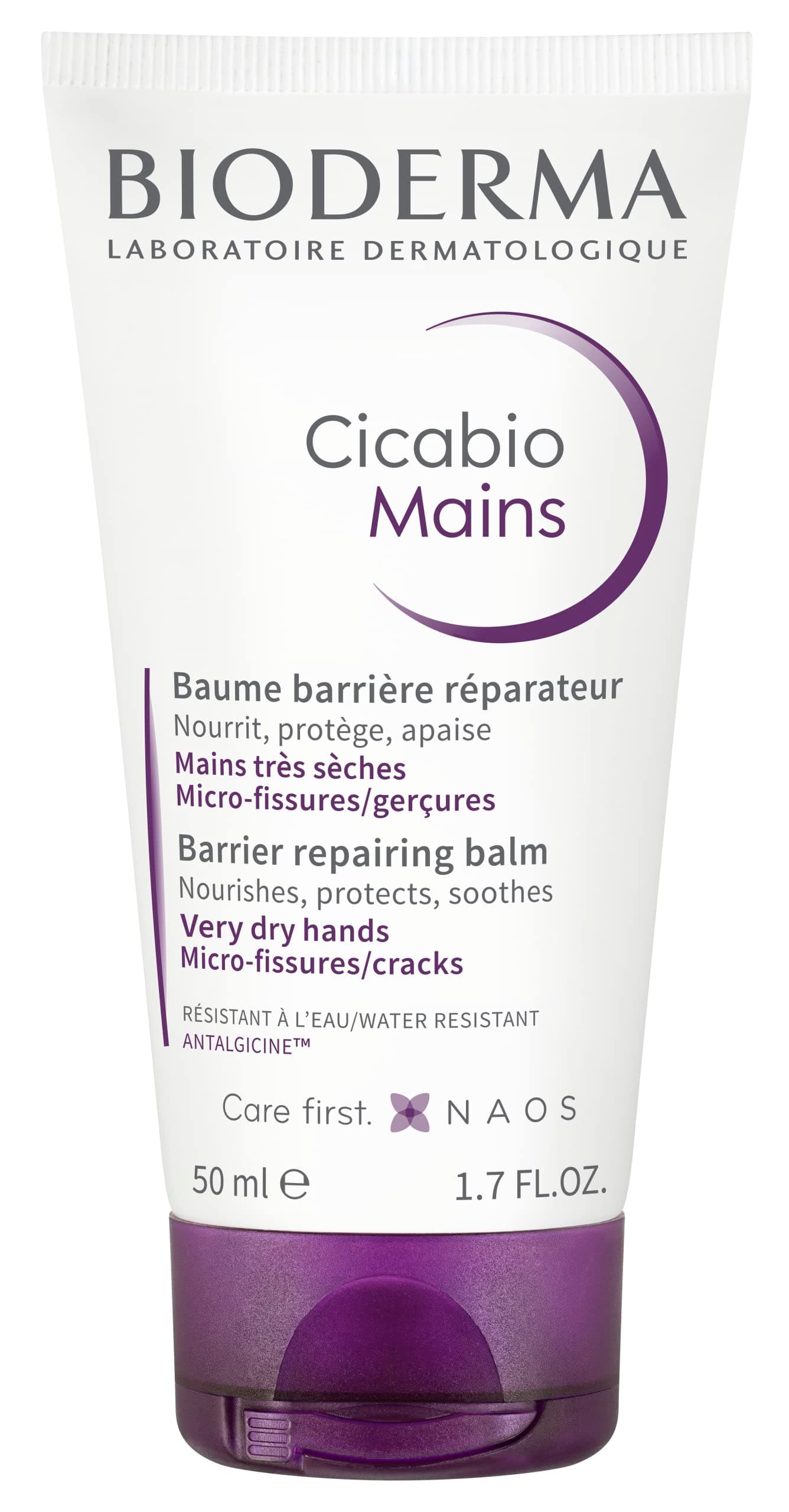 Bioderma Cicabio Main 50ml - Soothing Repair Cream for Sensitive Skin ...
