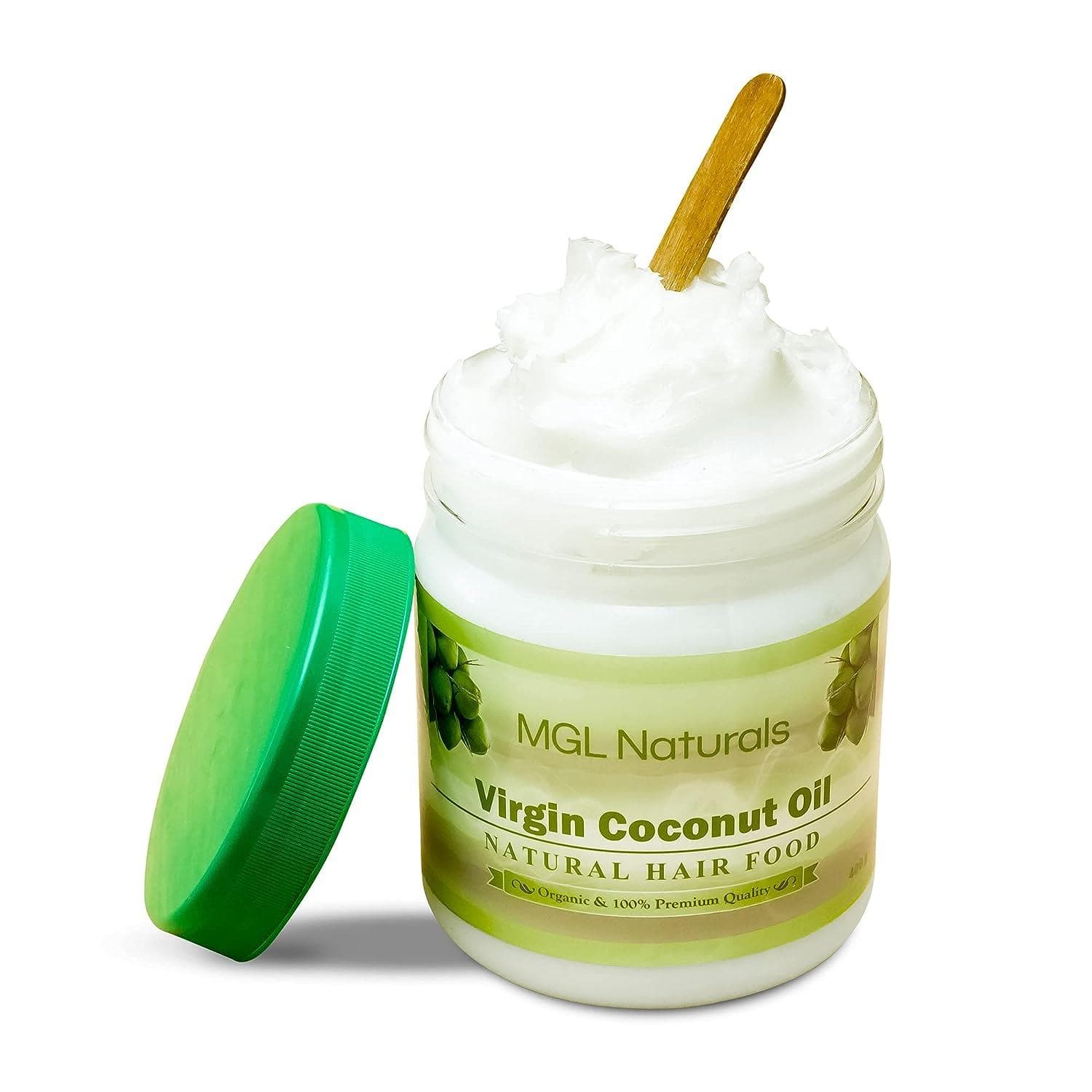 Organic Virgin Coconut Oil for Hair Growth and Nourishment - 14.11 oz ...