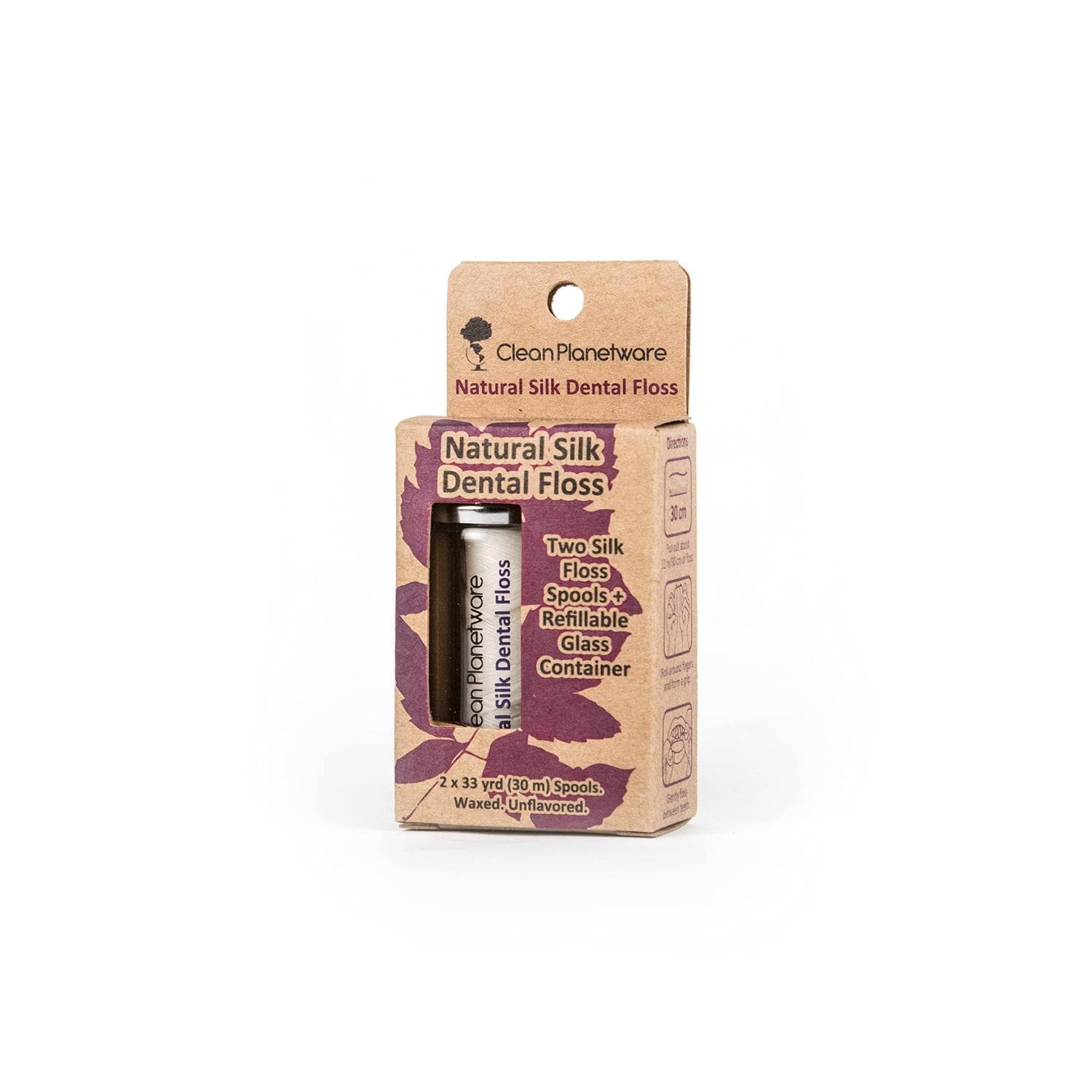 Natural Silk Dental Floss | Eco-Friendly Biodegradable & Gentle on Gums ...