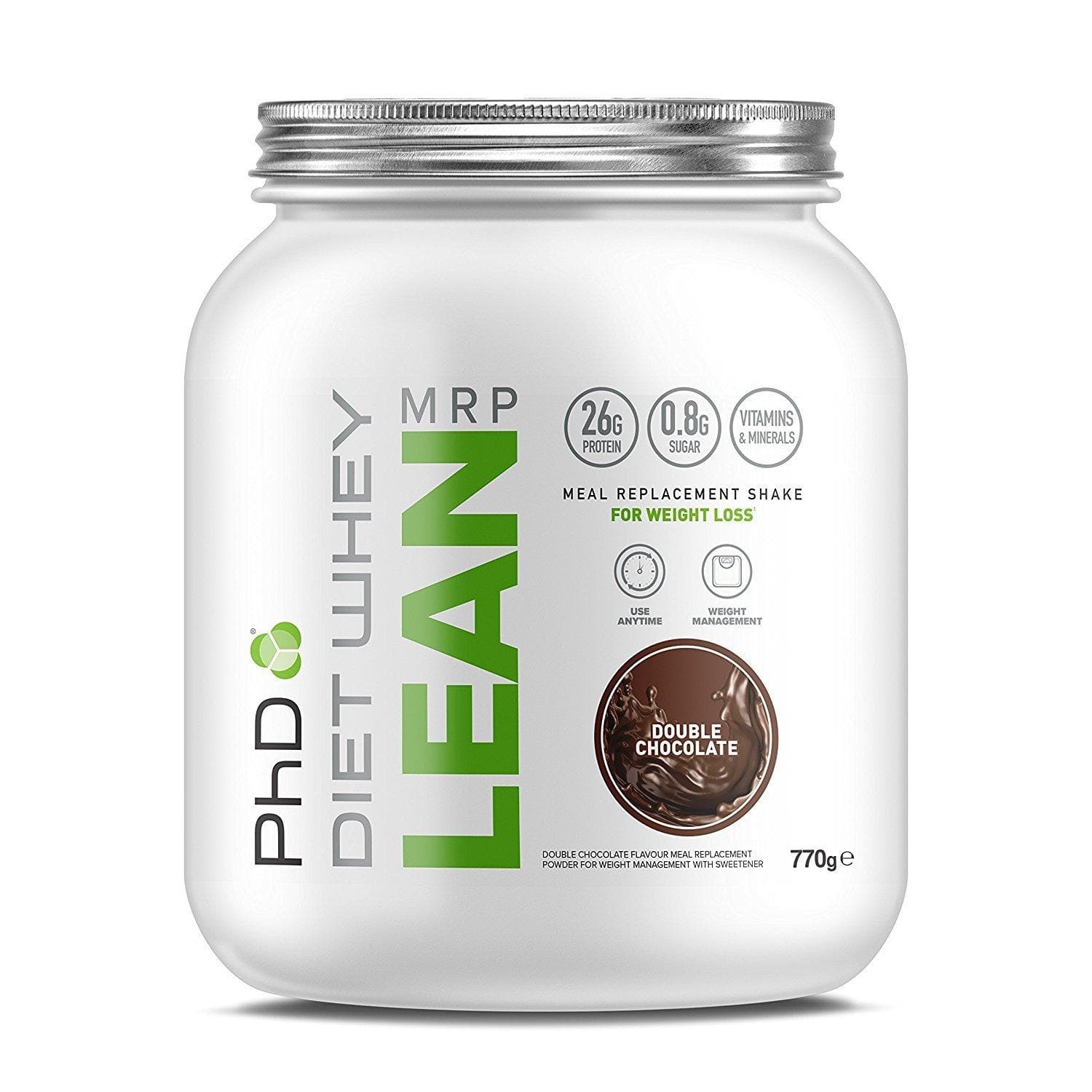 Buy PhD Nutrition Diet Whey Meal Powder - 26g Protein Low Sugar Fat ...