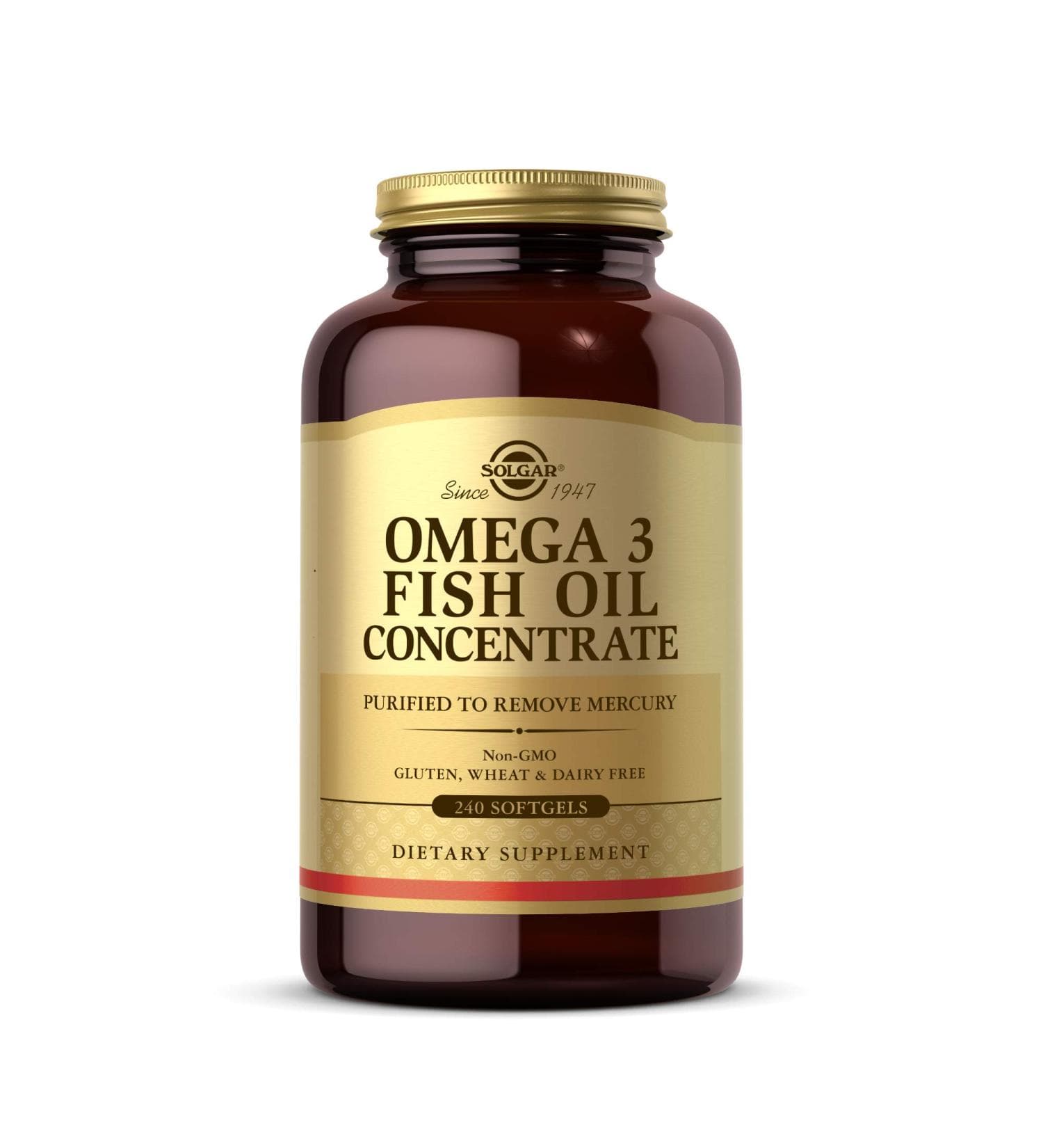 Solgar Omega 3 Fish Oil Concentrate - 240 Softgels | High-Potency Om…