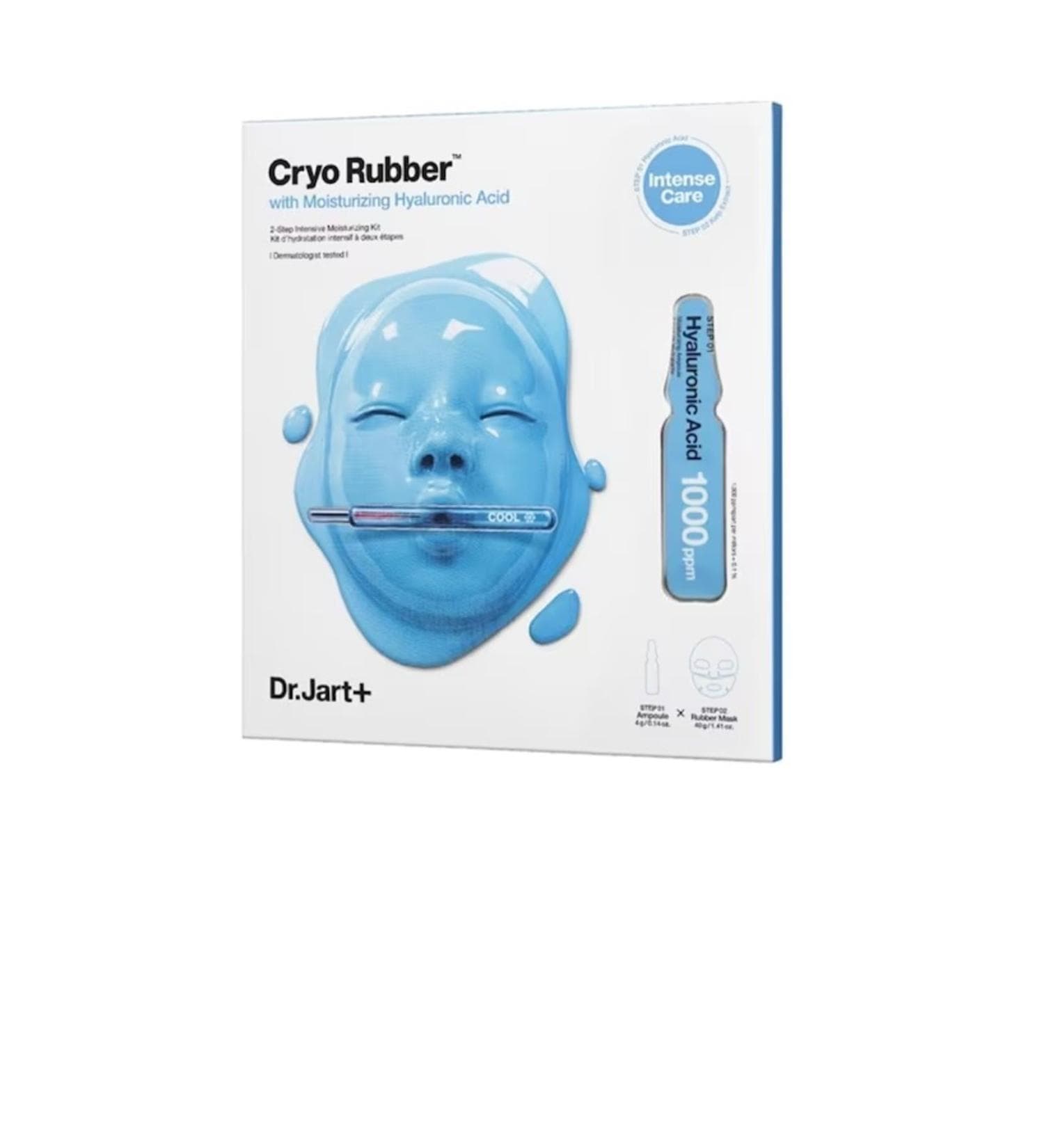 Dr.Jart + Cryo Rubber with Moisturizing Hyaluronic Acid - Face Mask 4g ...