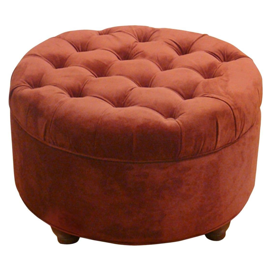10 Photos Unlocking the Charm and Utility of Velvet Tufted Storage Ottomans