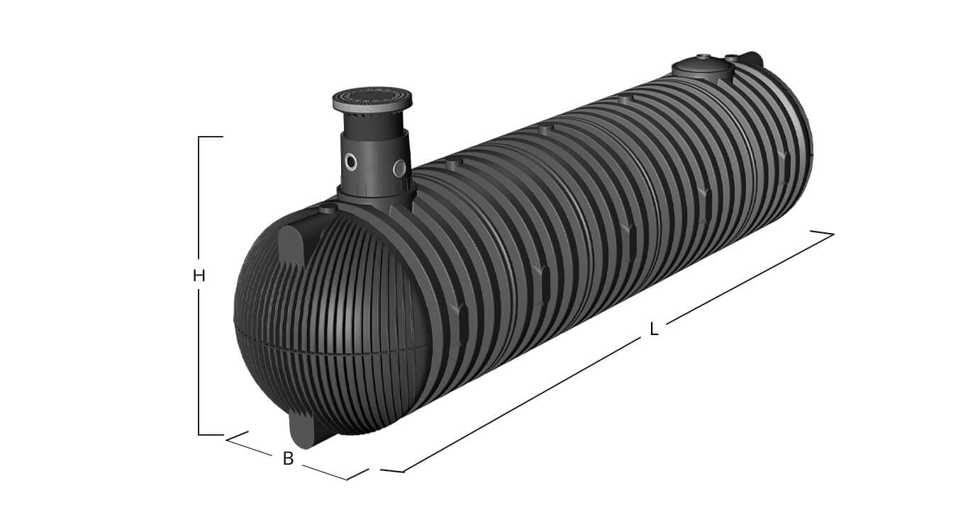 Carat XXL underground tank from GRAF