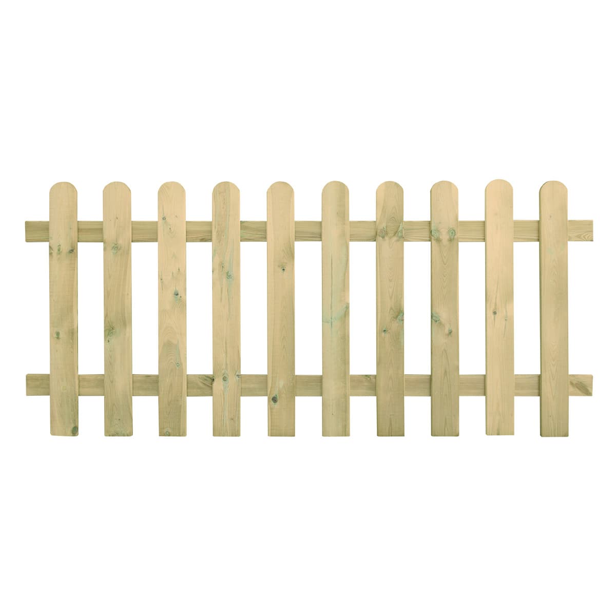 Round top Palisade fence | Grange Fencing