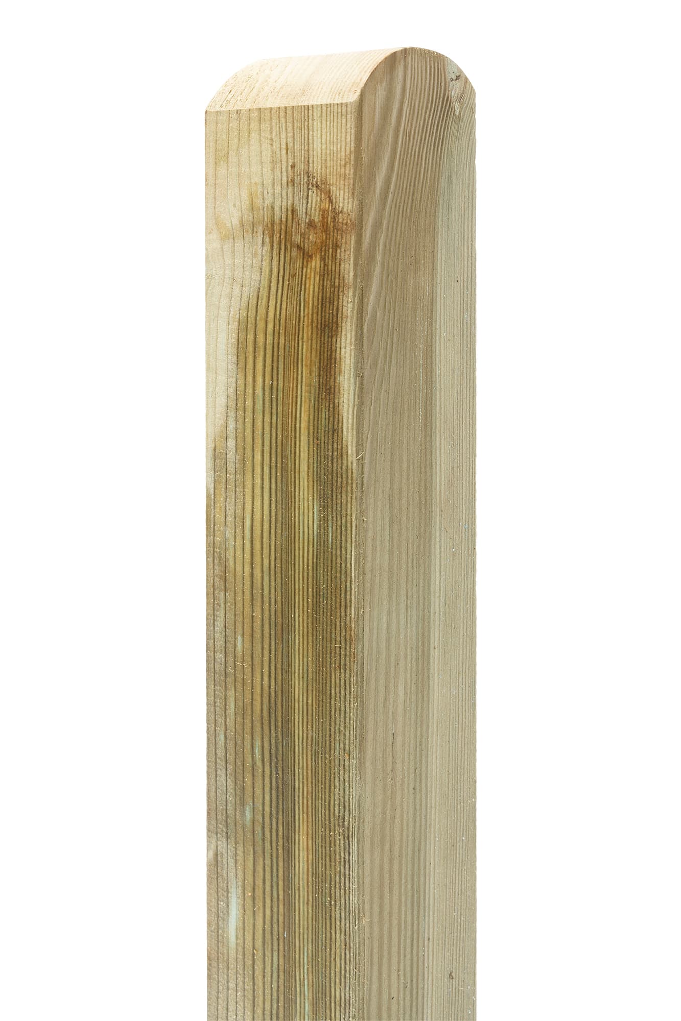 Round Top Palisade Post | Grange Fencing