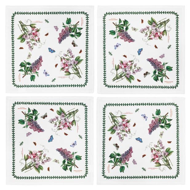 Botanic Garden Set of 4 Napkins | Great British Brands USA