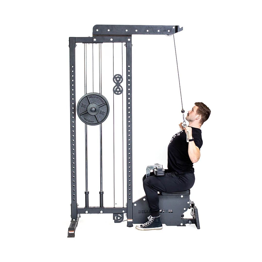 Bells of Steel Plate Loaded Lat Pulldown Low Row Machine | Strength ...