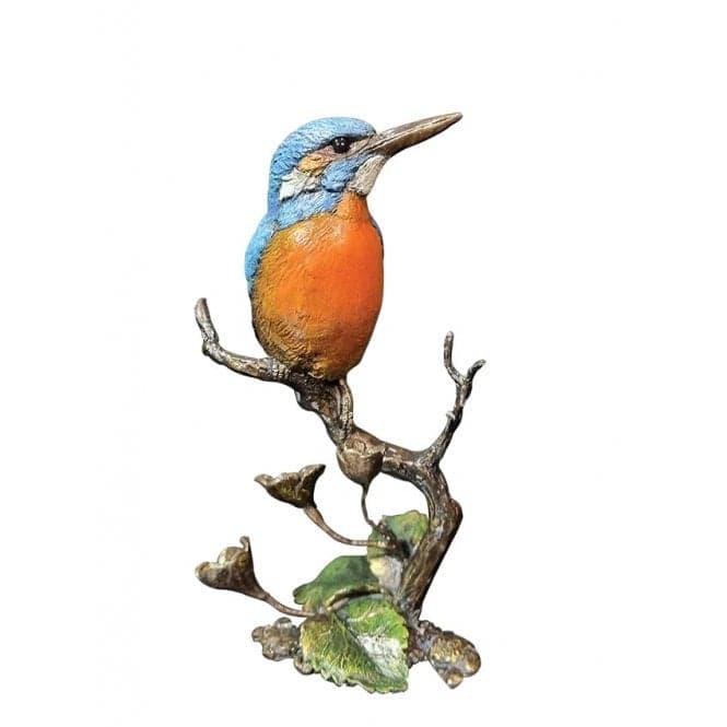 Richard Cooper Bronze Kingfisher Sculpture
