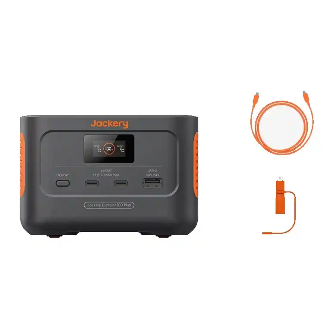 Jackery Explorer 100 Plus + SolarSaga 100W Solar Panel