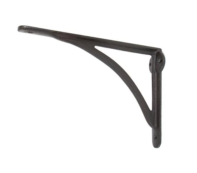 From The Anvil 83785 10 Curved Shelf Bracket Beeswax