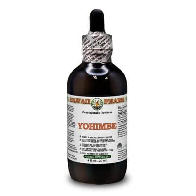 Yohimbe Alcohol-FREE Liquid Extract, Yohimbe Liquid (Pausinystalia ...