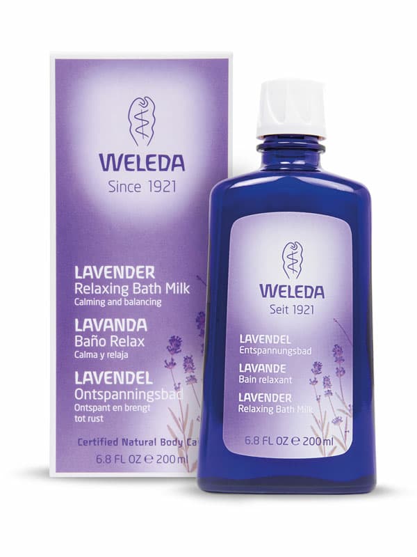 Lavender Relaxing Bath Milk 200ml (Weleda) | Healthy Supplies