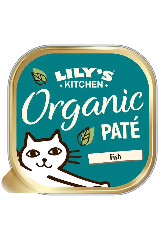 Fish Dinner for Cats, Organic 85g (Lily's Kitchen) | Healthy Supplies