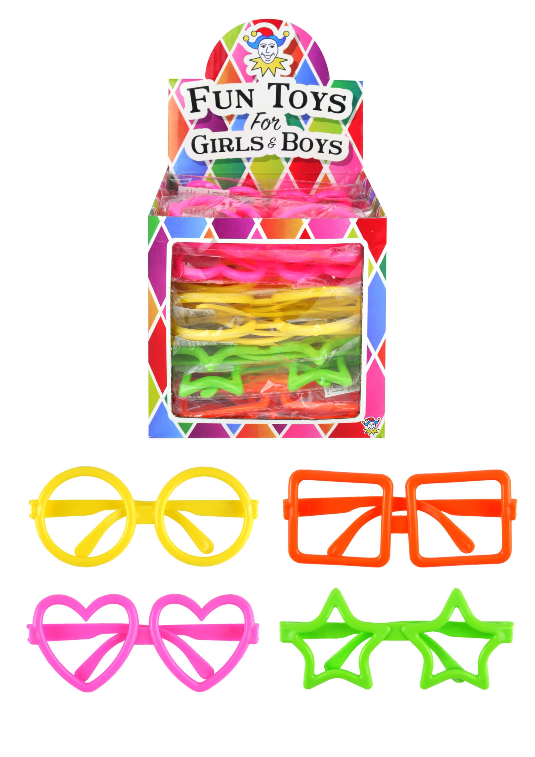 Children's Shaped Glasses (4 Assorted Styles) - Henbrandt