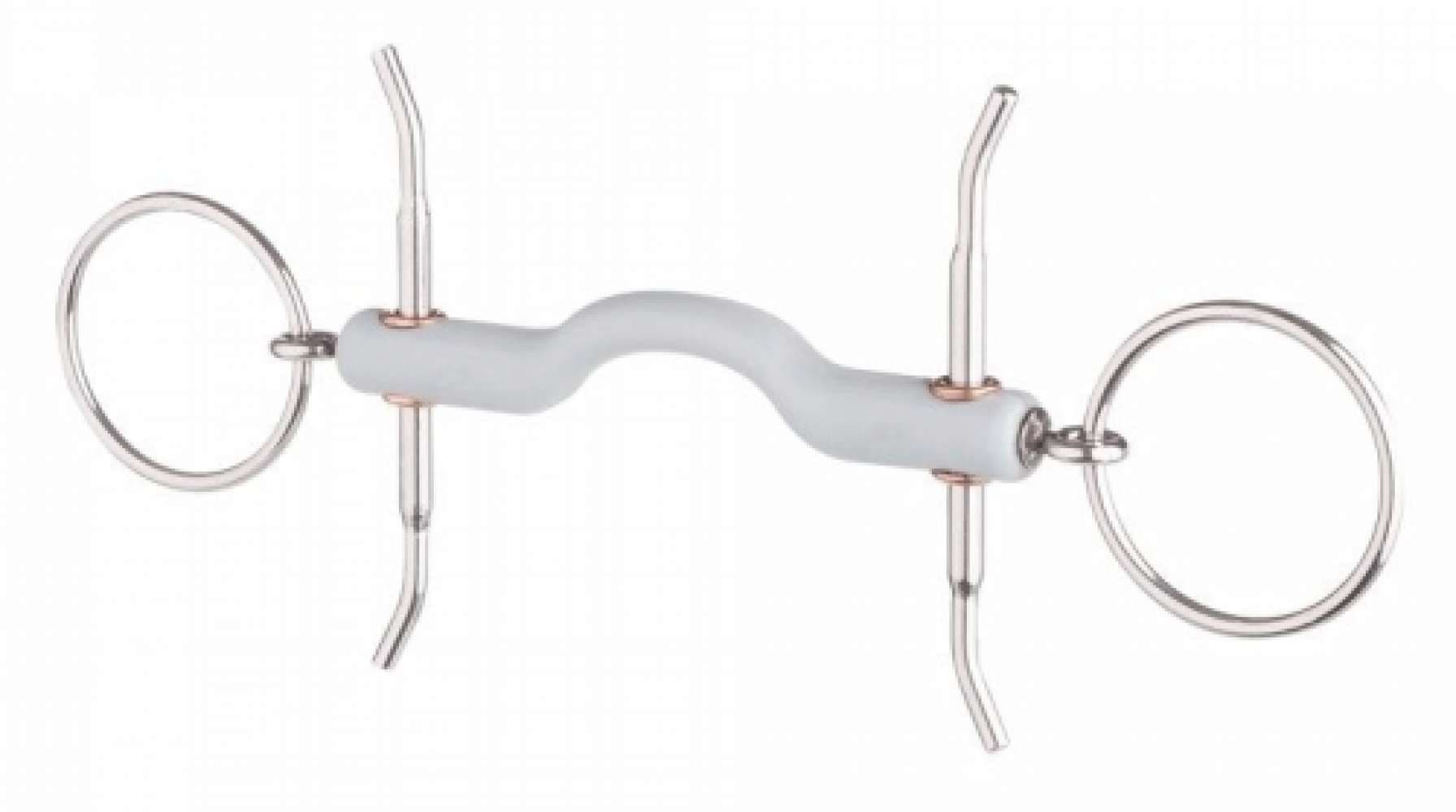 Beris D-Ring Snaffle with Tongue Port