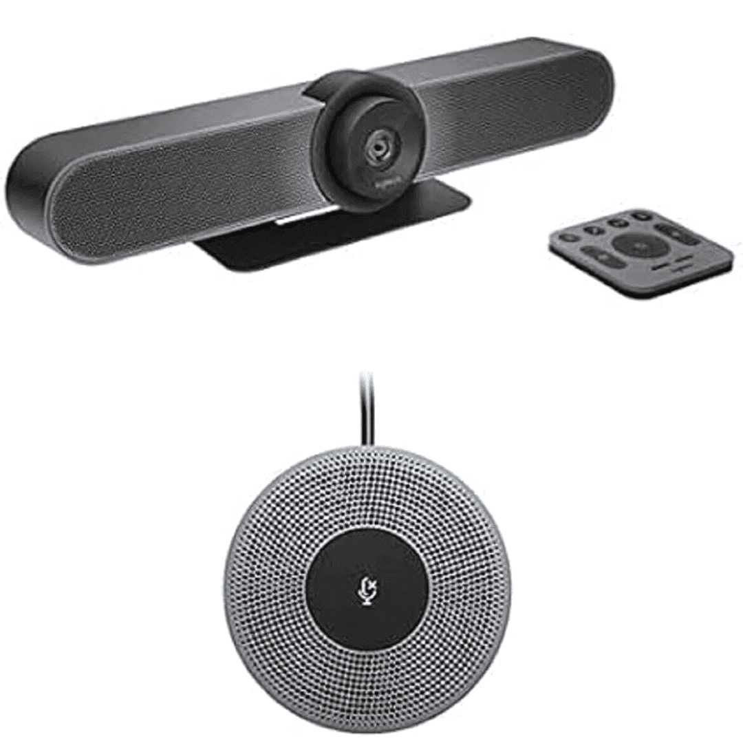 Conference-cam Logitech Meetup 4k-zoom 5x-rightsight-bt-vision 120-mics ...