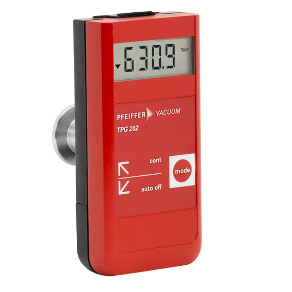 Ideal Vacuum | Pfeiffer TPG-202 Portable Piezo/Pirani Gauge, DN-16 ISO ...