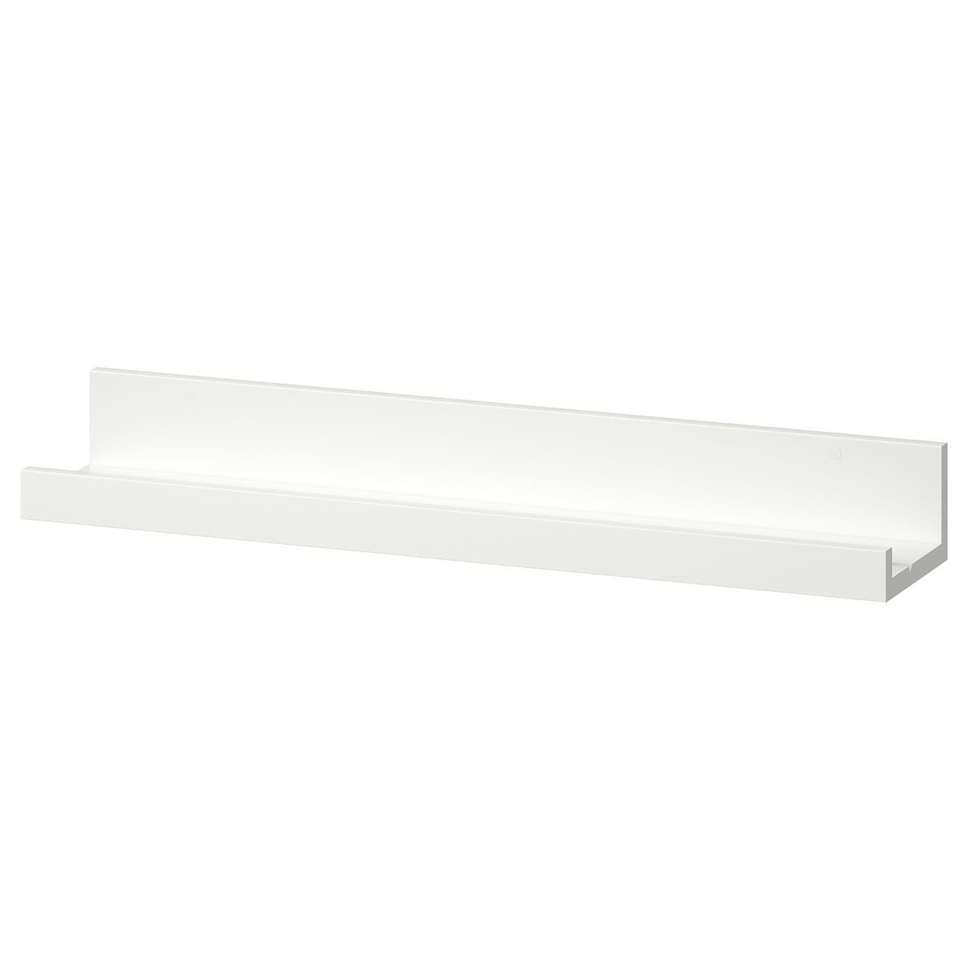 MOSSLANDA White Picture Ledge, 55 cm - IKEA UK