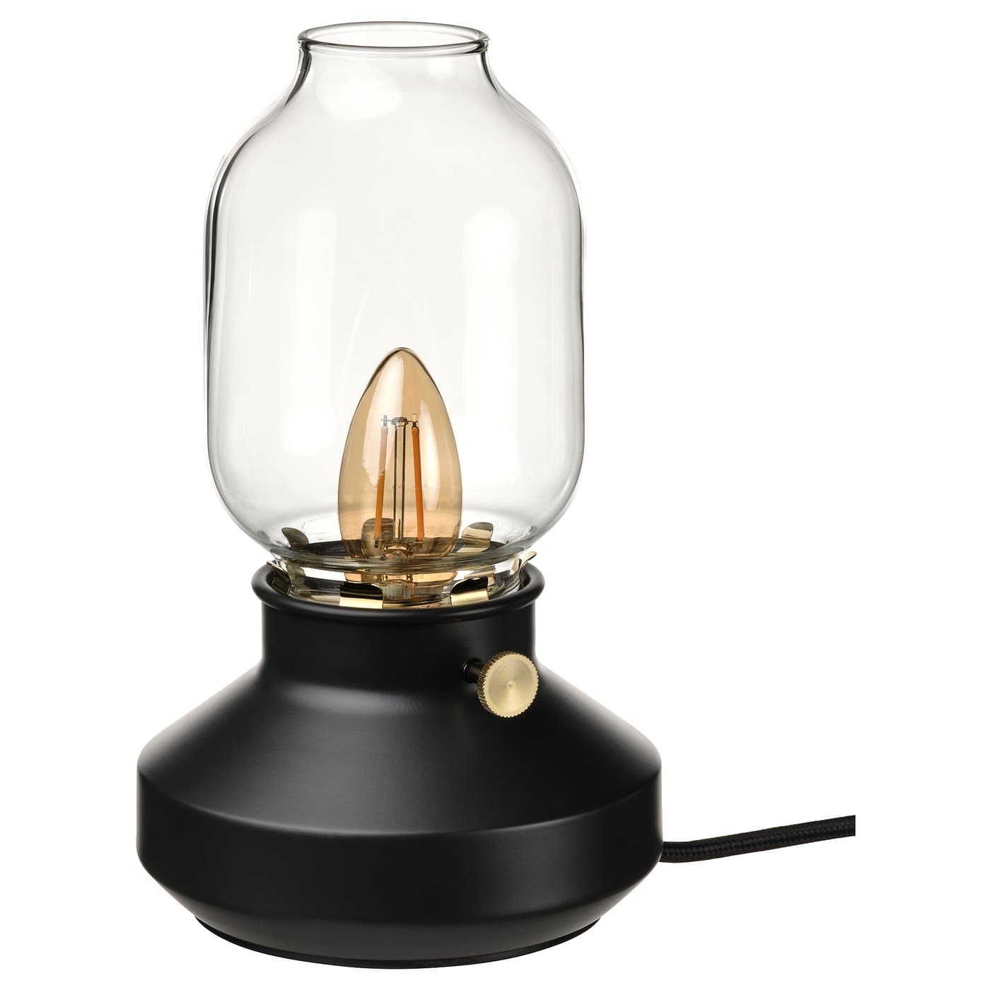 TÄRNABY black, anthracite, table lamp - IKEA UK