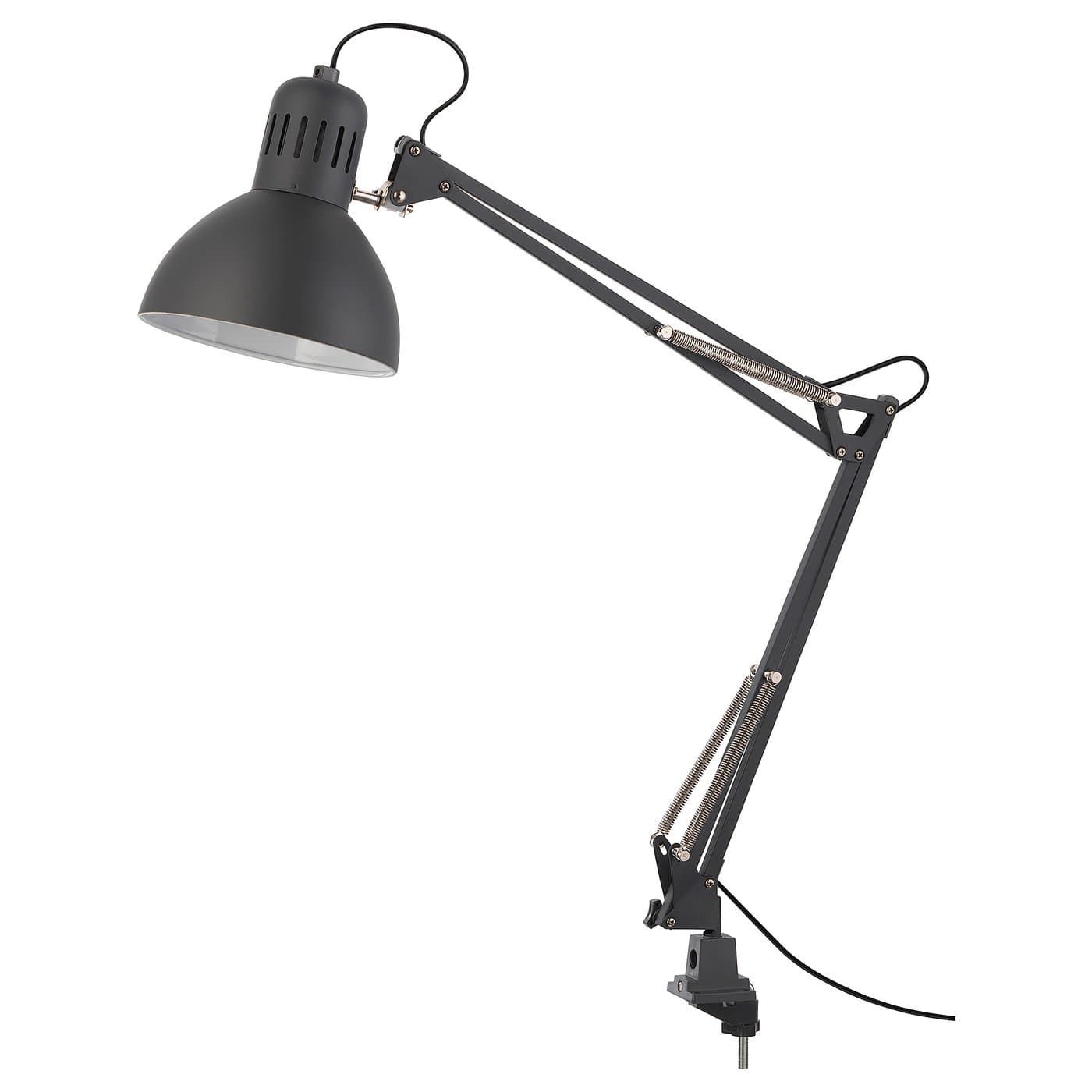 TERTIAL dark grey, desk lamp - IKEA UK