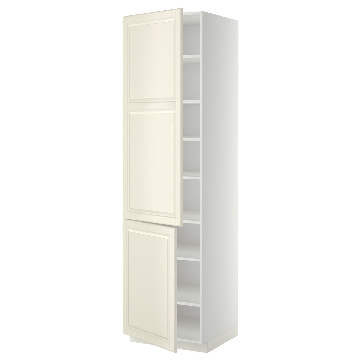 METOD high cabinet with shelves/2 doors - IKEA