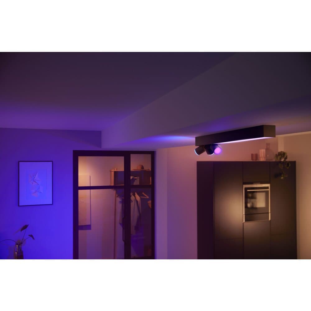 Philips HUE Centris Ceiling Light LED black 8718696175996 ...