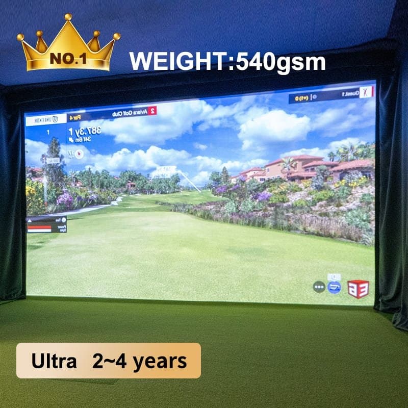 Golf Impact Screen Manufacturer | Simulator Screens Factory