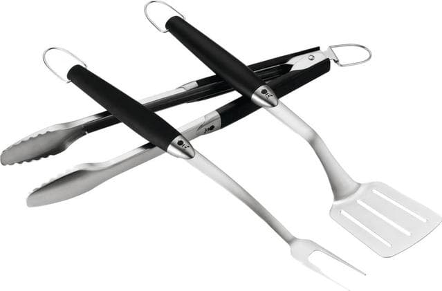 Weber Weber Premium 3 Piece BBQ Tool Set | IndalOcio