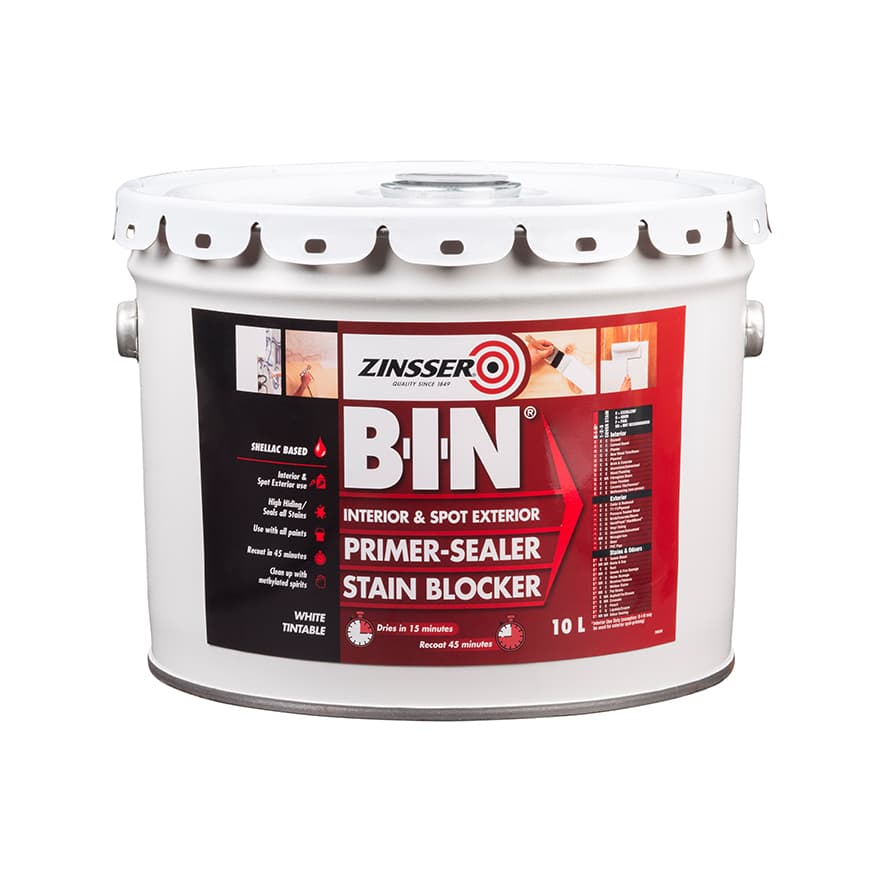 Zinsser Bin Shellac Based Primer at Betty Love blog