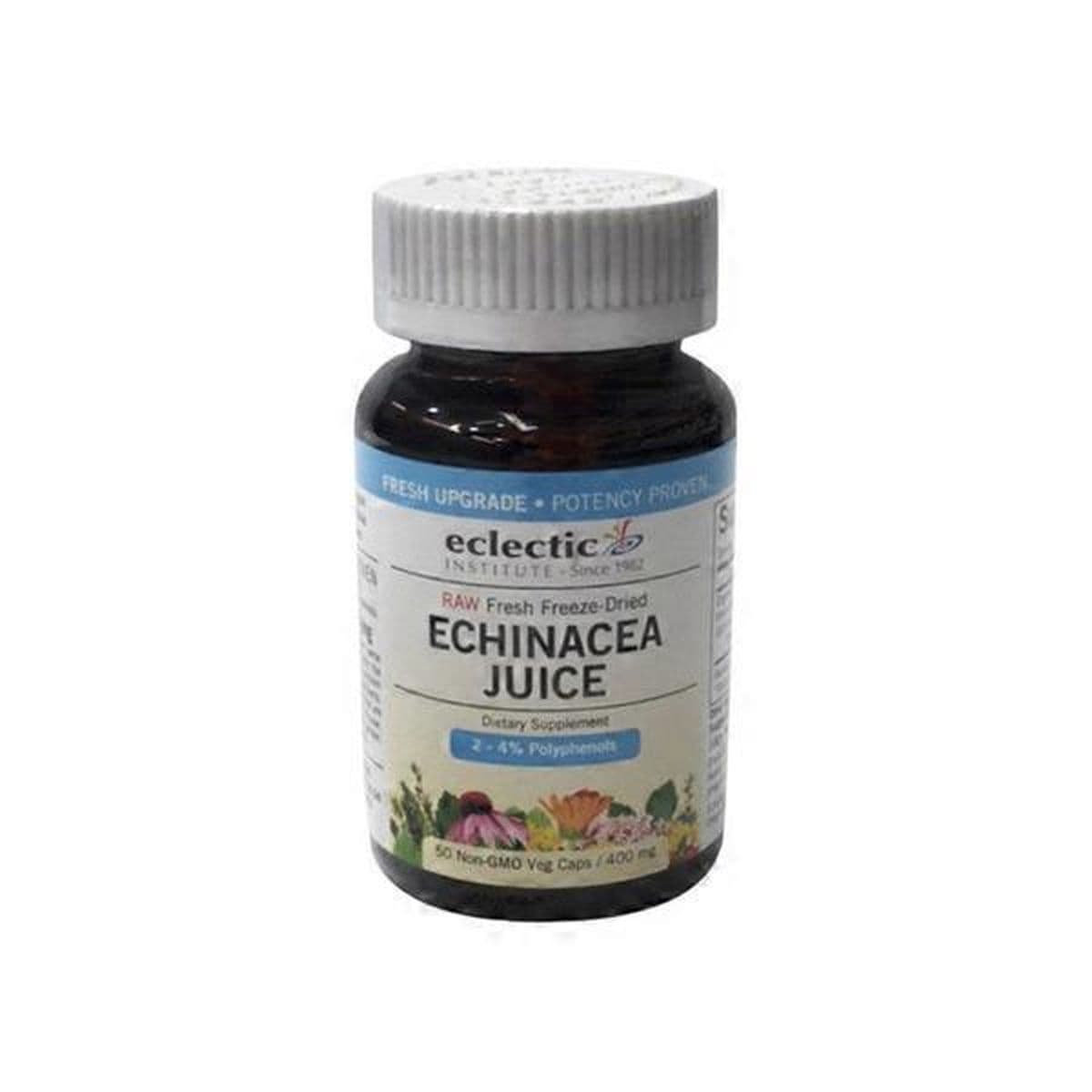 Eclectic Institute 400 mg Echinacea Purpurea Juice Capsules (50 ct ...