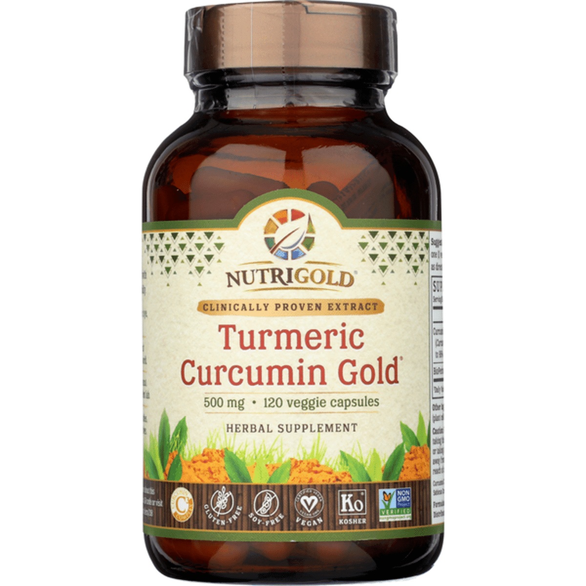 NutriGold Turmeric Curcumin Gold (500 mg) Delivery or Pickup Near Me ...