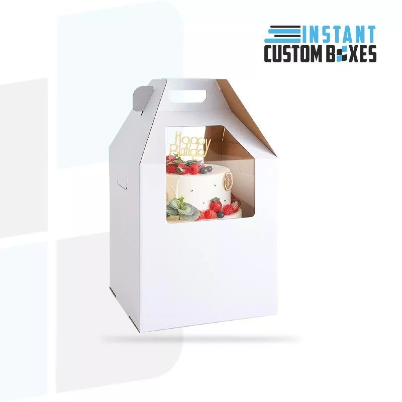Custom Tall Cake Boxes Wholesale | Instant Custom Boxes