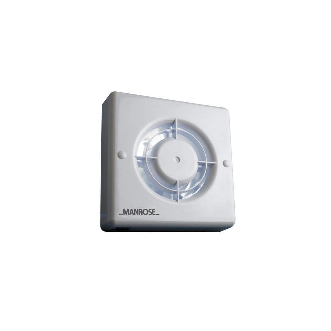 Manrose XF100T White Thermoplastic Axial Extractor Fan With Adjustable ...