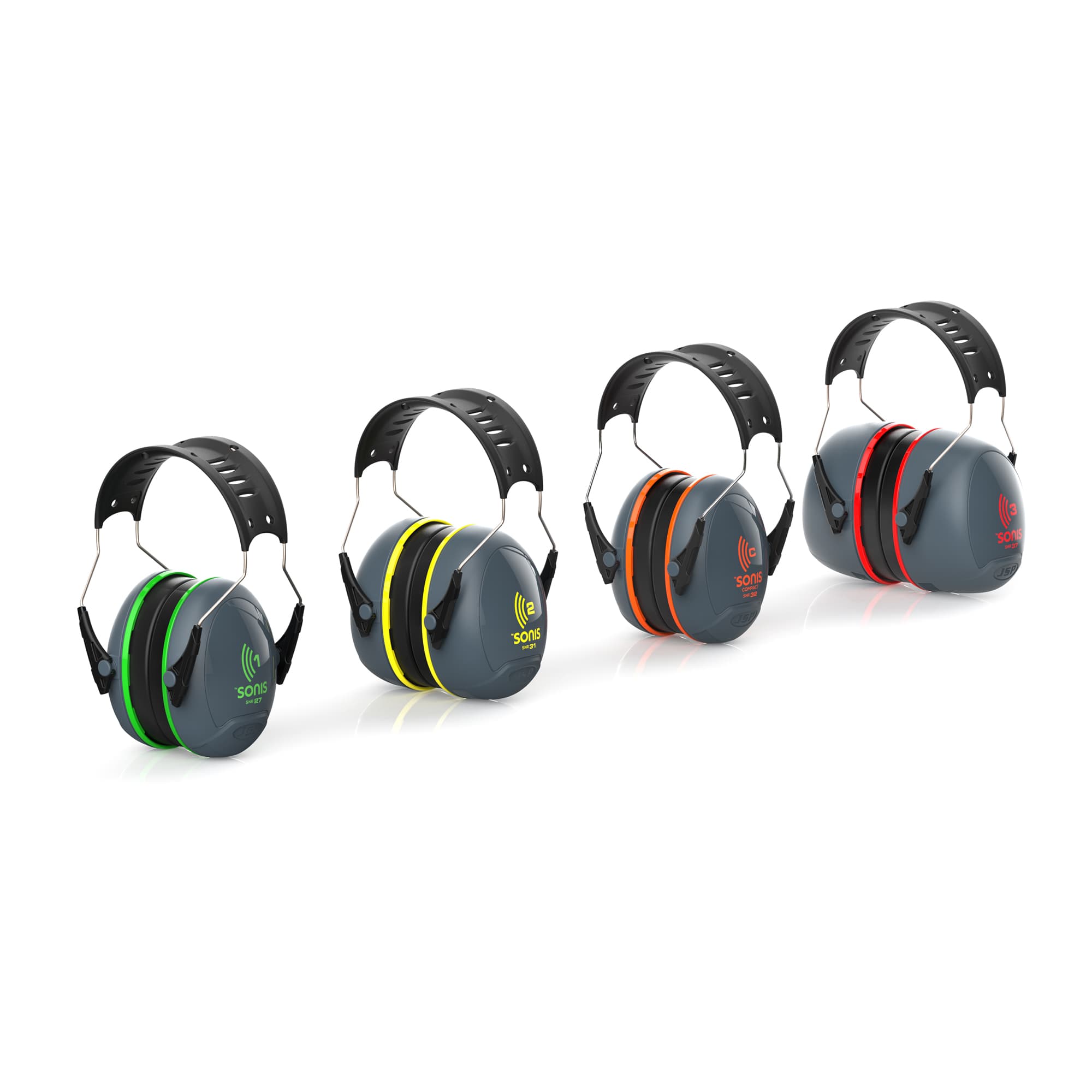 JSP Sonis Compact Banded Earplugs