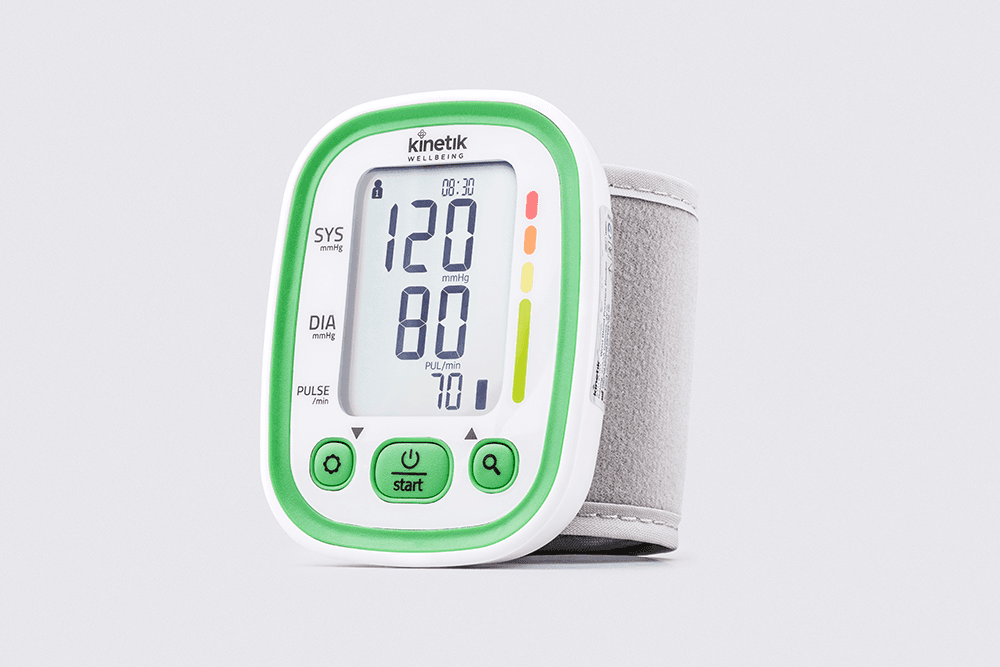 Kinetik Wellbeing Advanced Wrist Blood Pressure Monitor