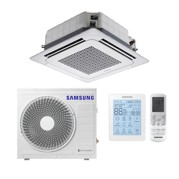 Samsung Wind-Free 4 Wege AC071RN4DKGEU/X Deckenkassettenklimageräte S