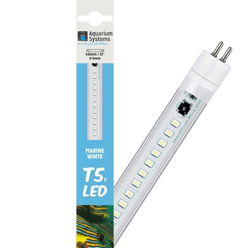 AQUARIUM SYSTEMS Tube T5 LED Marine White 5 Watts - 55 cm