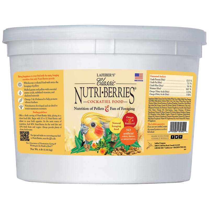 Pellet-Berries for Small Birds 10oz – Lafeber Company