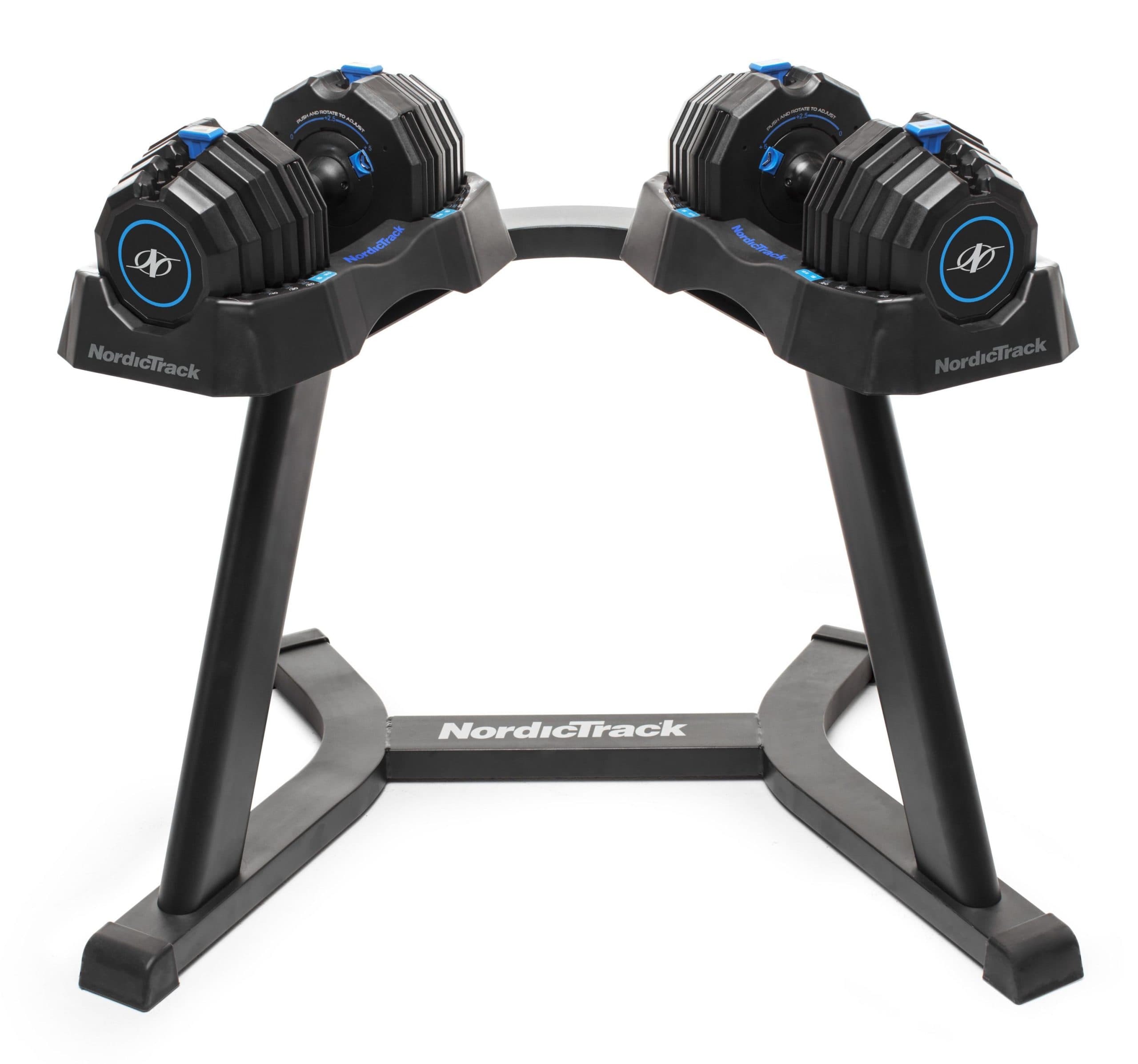 NordicTrack Adjustable Select-A-Weight Dumbbell Stand, Dumbbells Not ...