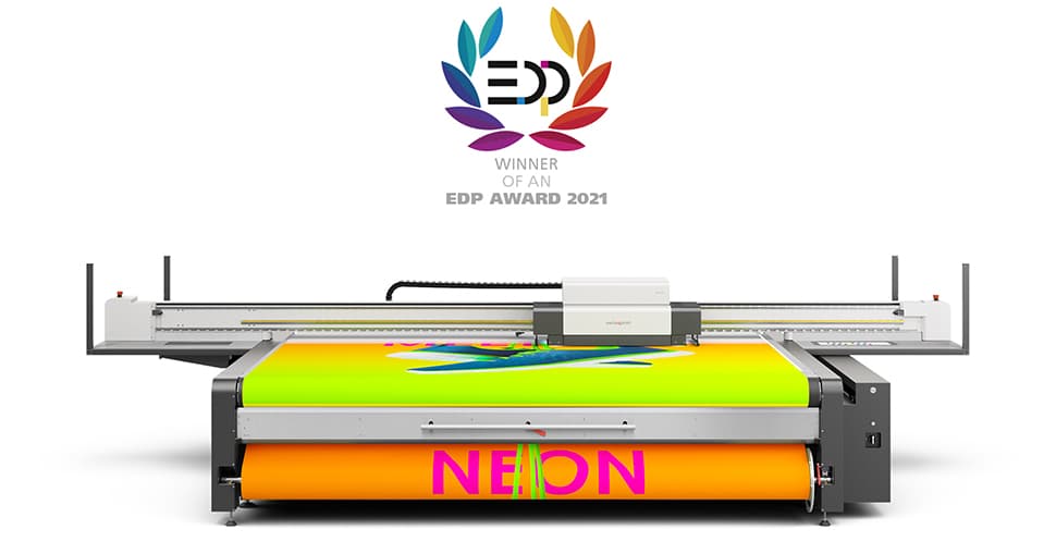 swissQprint Nyala 4 flatbed and neon inks scoop EDP Awards